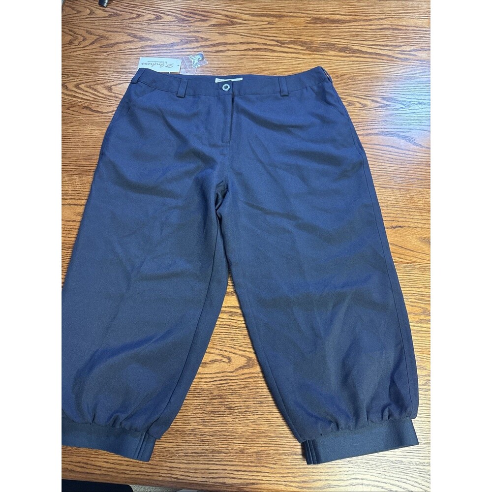 NWT St Andrews GolfKnickers.com  Women's Blue Knickers Pants Classic Heritage 12